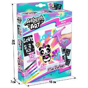 Airbrush Art miniposter sæt