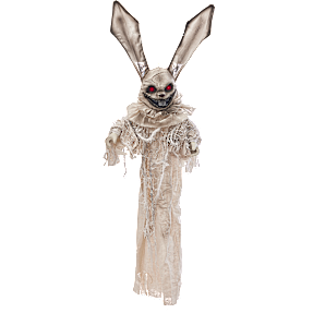 Halloween kanin 108 cm - hvid