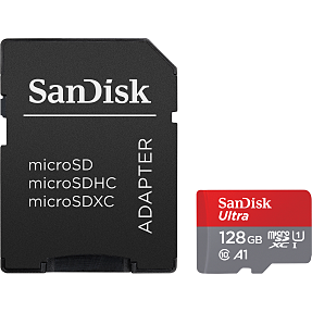 SanDisk MicroSDXC hukommelseskort - 128 GB