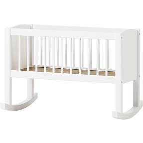 Hoppekids vugge 40x80 cm - Hvid