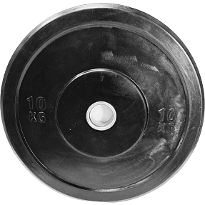 ASG gummi Bumper Plate vægtskive 10 kg