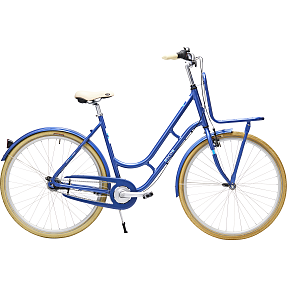 SCO Prime dame shopper 7 gear 28" 2024 - mat blå