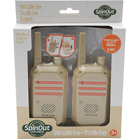 SpinOut explorer walkie talkie sæt - grøn