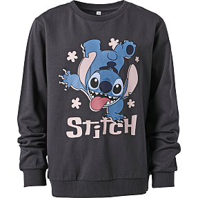 Stitch sweatbluse str. 146/152 - grå