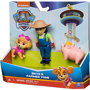Paw Patrol figure - Farmer Yumi og Skye