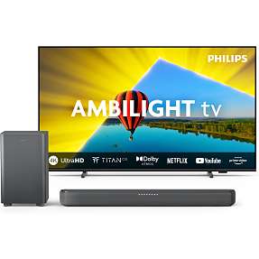 Philips 43" TV 43PUS8079 + TAB5309 soundbar