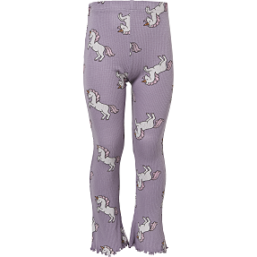 VRS børne leggings str. 104 - lilla