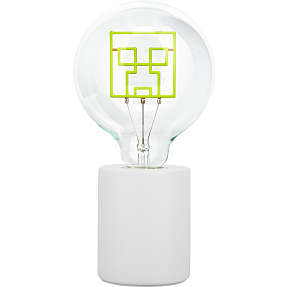 Minecraft Creeper LED neonlampe - grøn
