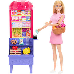 Barbie Malibu marked legesæt med dukke