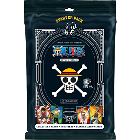Panini OnePiece samlekort starter - flere varianter - assorteret