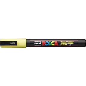 Posca PC3M vandbaseret tusch - solgul