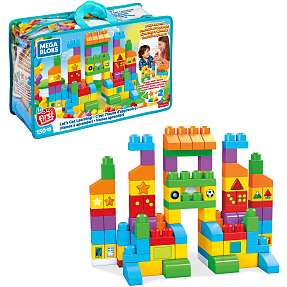Mega Bloks Let's Get Learning - klodser i flere former og farver