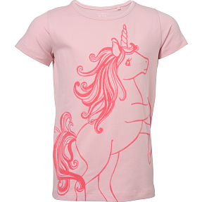 VRS børne T-shirt str. 134/140 - pink