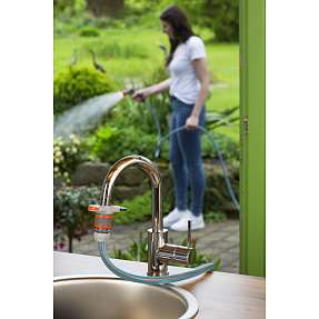 Gardena adapter for indendørs vandhaner