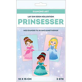 Diamond art billede - prinsesser
