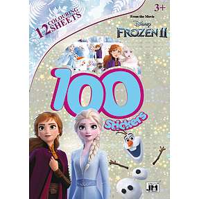 100 stickers hologram Frozen 2