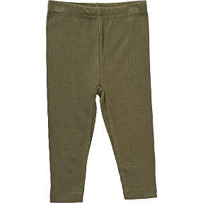 VRS baby leggings str. 92 - mørkegrøn
