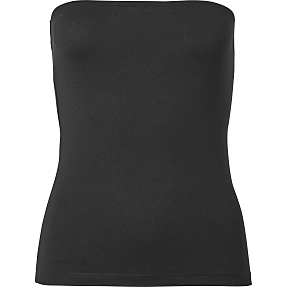 VRS dame tube top str. 2XL - sort