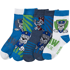 Paw Patrol børne 5-pak strømper str. 26/30 - multifarvet