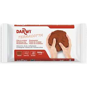 Darwi modellermasse - terracotta