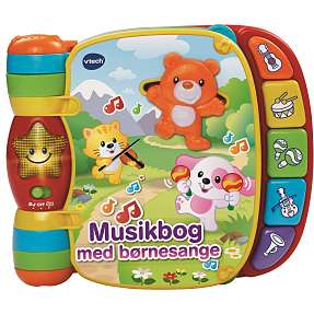 Vtech baby musikbog med børnesange