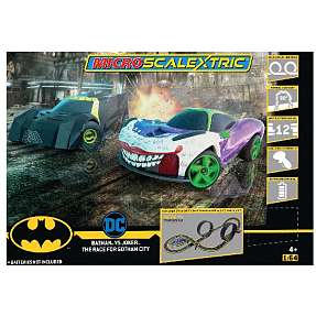 Scalextric micro set batman vs joker race for gotham city