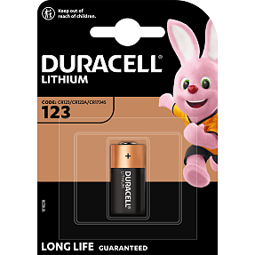 Duracell 123 batterier