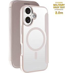 Vivanco iPhone 16 Mag wallet - greige