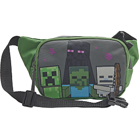 Minecraft bæltetaske - grøn