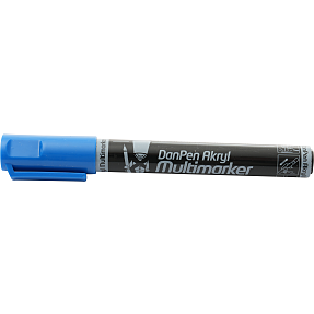 Danpen akryl multimarker - blå
