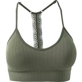 VRS dame BH str. XL/2XL - grøn