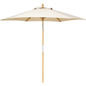 Caen parasol Ø: 2,5 meter - sand