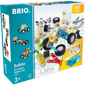 BRIO 34595 Builder Pull back-motorsæt