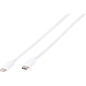 Vivanco USB-C - Lightning-kabel MFI - hvid