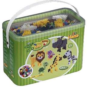 Hama maxi perler 3000 stk. - mix