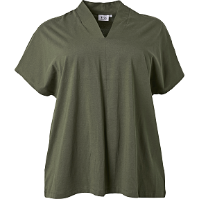 VRS dame bluse str. 48 - army