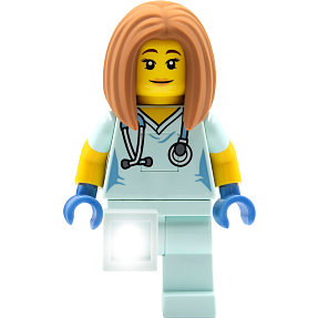 LEGO ICONIC, NURSE 300% LYS M/LED
