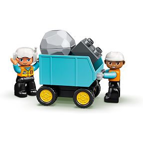 LEGO DUPLO Town Lastbil og gravemaskine på larvefødder 10931 Køb føtex.dk!