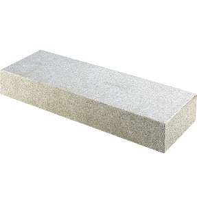 Granit trappetrin 35 x 15 x 100 cm - lys grå