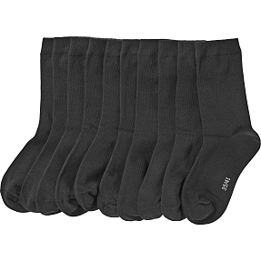 VRS dame 10-pak strømper str. 39/41 - sort