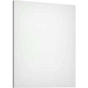 Milobad badeværelsesspejl Cardiff 60x76 cm - hvid