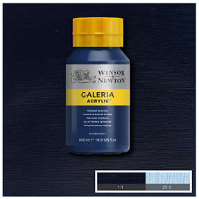 Winsor & Newton Galeria acrylic 500ml Prussian Blue Hue 541