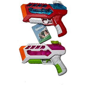 SpinOut mini vandpistol
