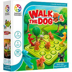 Smartgames Gå tur med hunden - brætspil