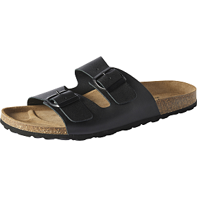 VRS herre slippers str. 45 - sort