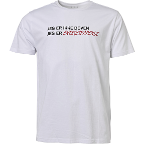 VRS herre T-shirt str. L - hvid