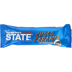 Proteinbar m. chokolade- og karamelsmag