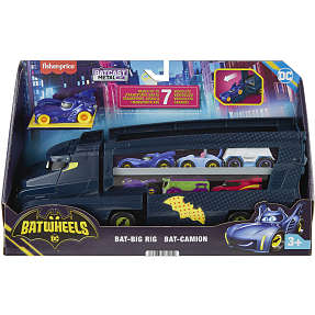 Fischer-Price Batwheels Bat-Big Rig legetøjsbil - transportbil