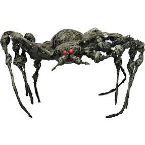 Halloween edderkop 70 cm - grøn