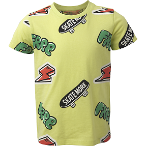 VRS børne T-shirt str. 110/116 - lime